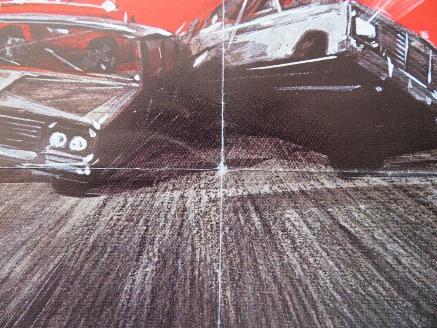 RASENDE GEWALT/ Moving Violation GERMAN A1 ROLLED POSTER STEPHEN MCHATTIE '76 Movie posters