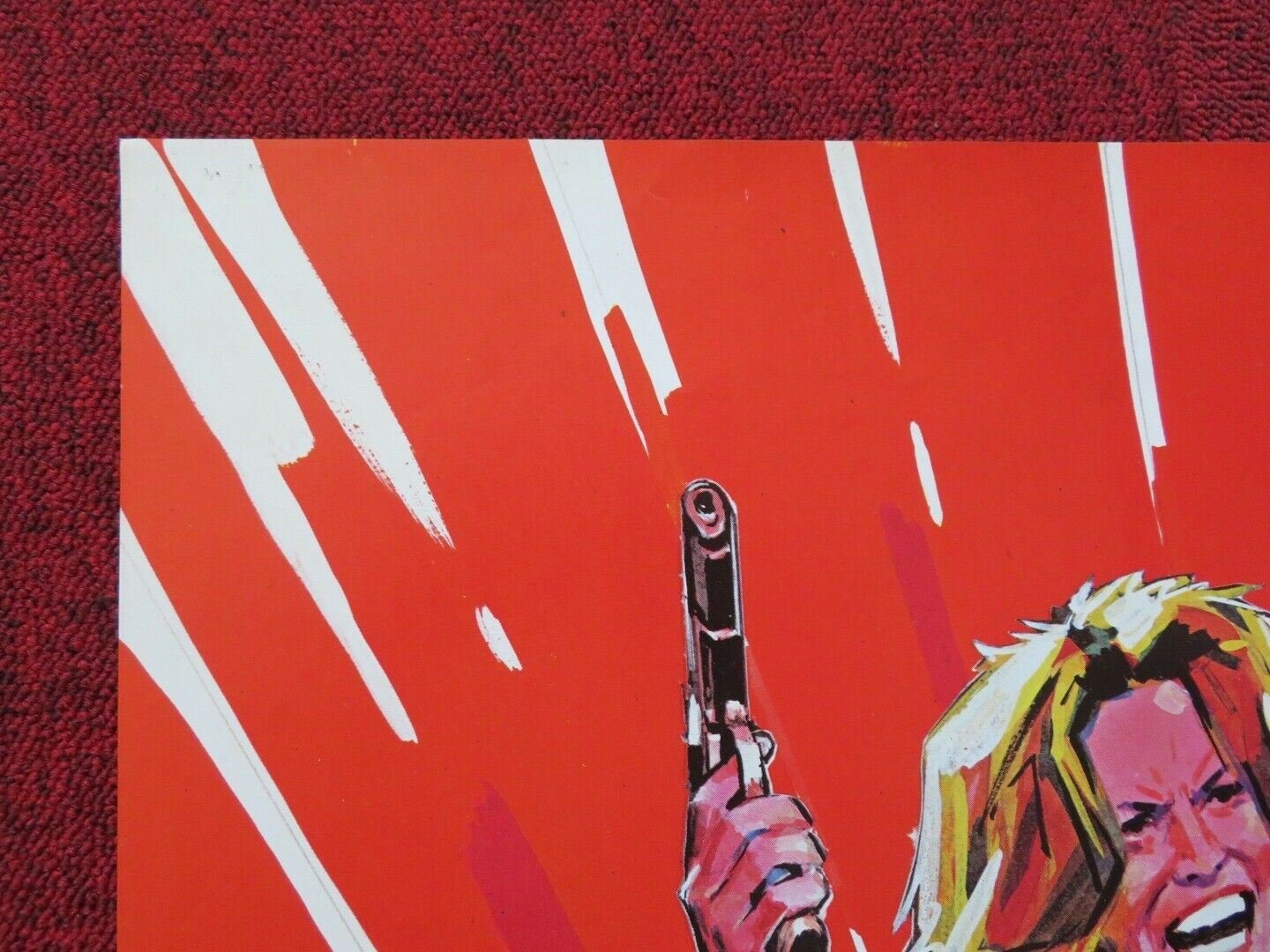 RASENDE GEWALT/ Moving Violation GERMAN A1 ROLLED POSTER STEPHEN MCHATTIE '76 Movie posters