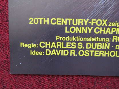 RASENDE GEWALT/ Moving Violation GERMAN A1 ROLLED POSTER STEPHEN MCHATTIE '76 Movie posters