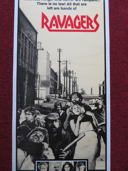 RAVAGERS US INSERT (14"x 36") POSTER RICHARD HARRIS ERNEST BOTGNINE 1979 Rendezvous Cinema Movie posters