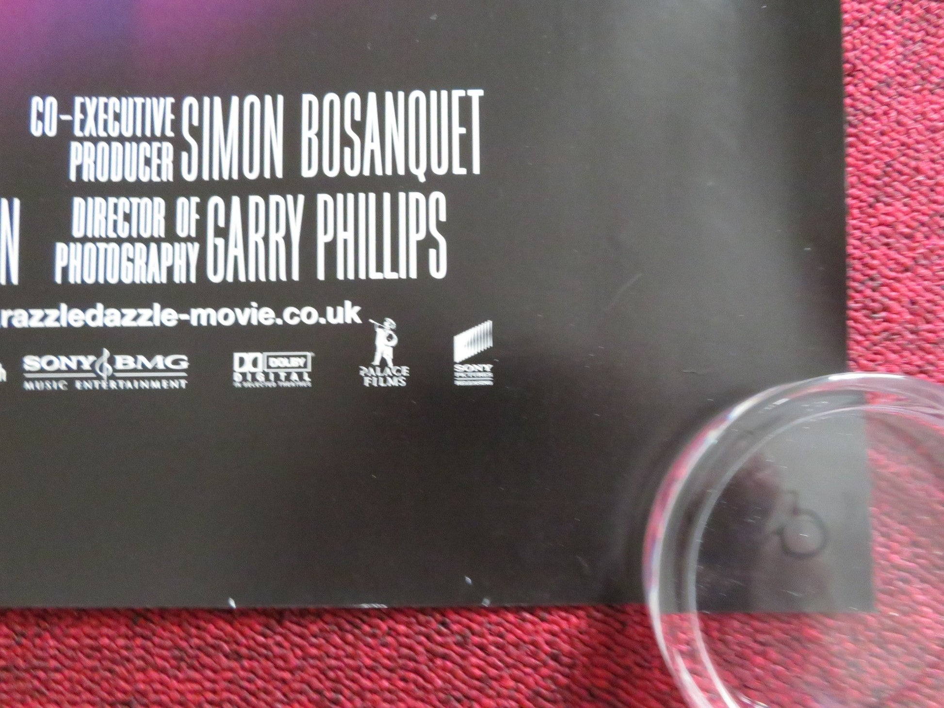 RAZZLE DAZZLE UK QUAD (30"x 40") ROLLED POSTER BEN MILLER KERRY ARMSTRONG 2007 Rendezvous Cinema Movie posters