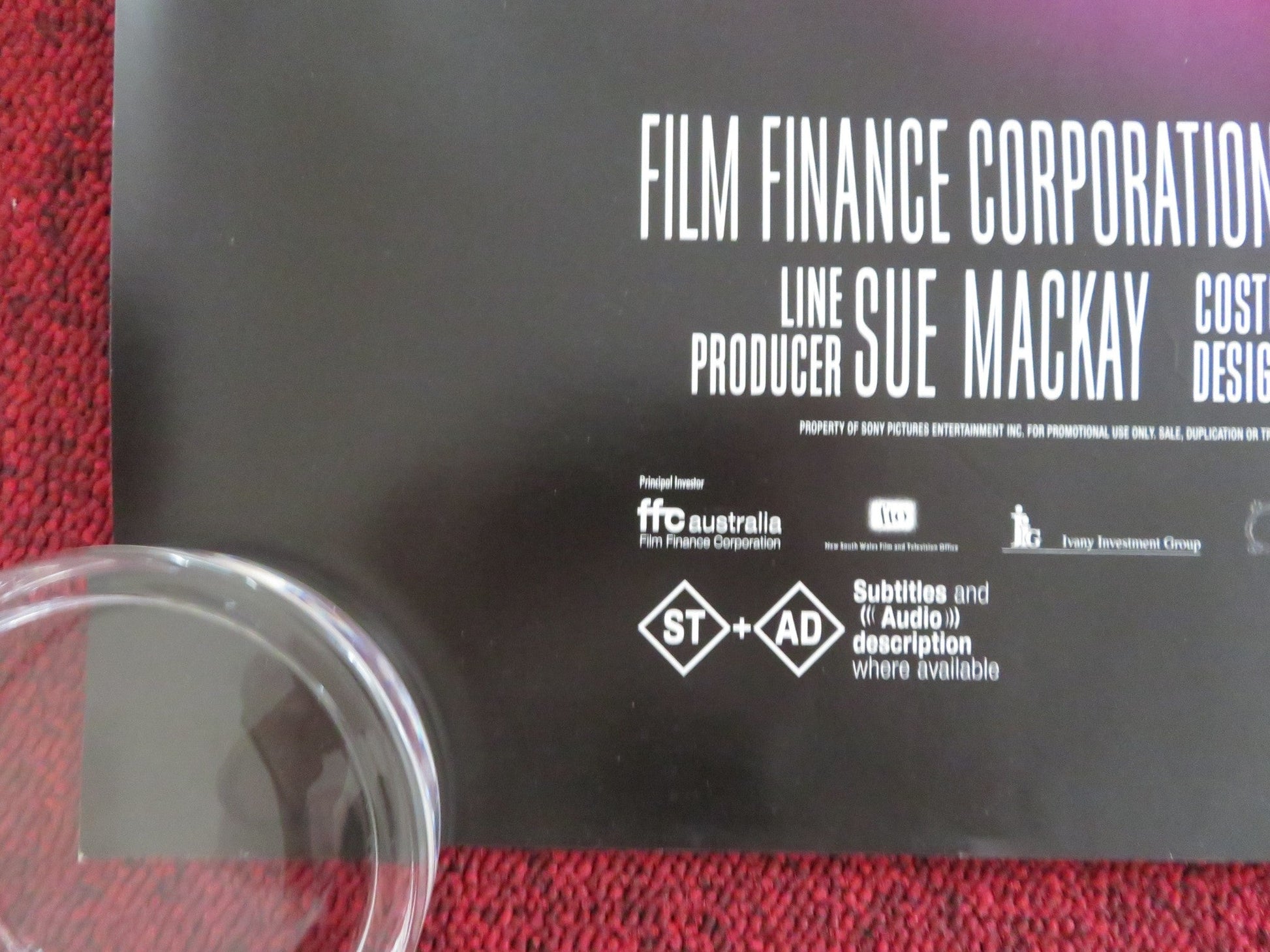 RAZZLE DAZZLE UK QUAD (30"x 40") ROLLED POSTER BEN MILLER KERRY ARMSTRONG 2007 Rendezvous Cinema Movie posters