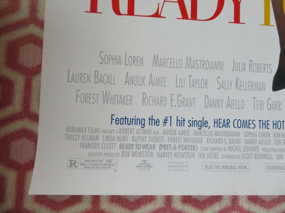 READY TO WEAR / PRET - A - PORTER US ONE SHEET ROLLED POSTER KIM BASINGER 1994 Movie posters