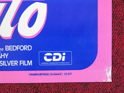 REAL LIFE - E ITALIAN FOTOBUSTA POSTER RUPERT EVERETT CRISTINA RAINES 1987 Rendezvous Cinema Movie posters