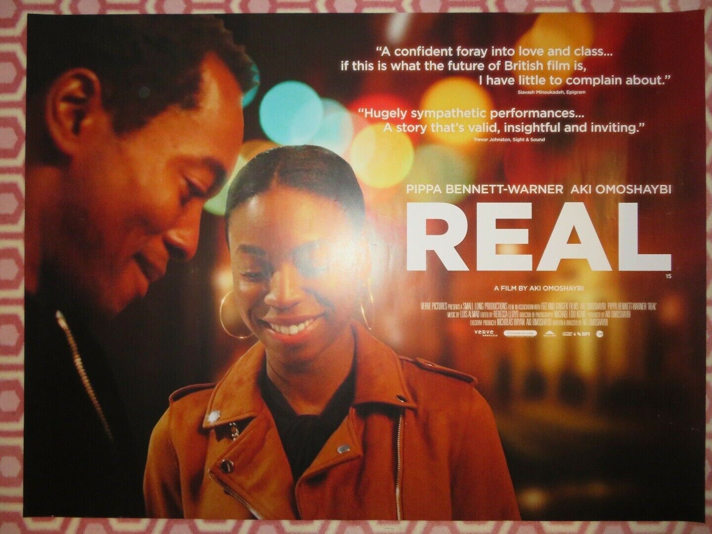 REAL QUAD (30"x 40") ROLLED POSTER PIPPA BENNETT - WARNER AKI OMOSHAYBI 2019 Movie posters