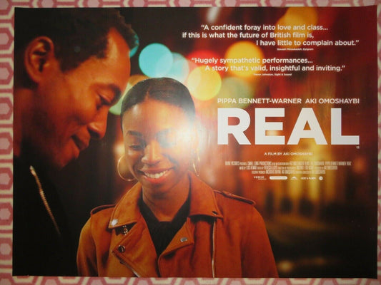 REAL QUAD (30"x 40") ROLLED POSTER PIPPA BENNETT - WARNER AKI OMOSHAYBI 2019 Movie posters