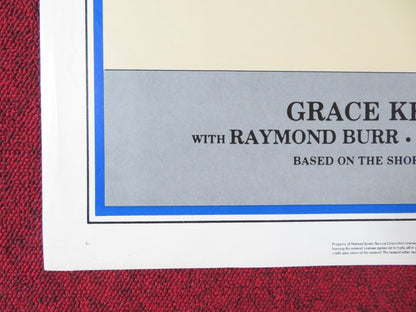 REAR WINDOW FOLDED US ONE SHEET POSTER HITCHCOCK GRACE KELLY R1983 Rendezvous Cinema Movie posters