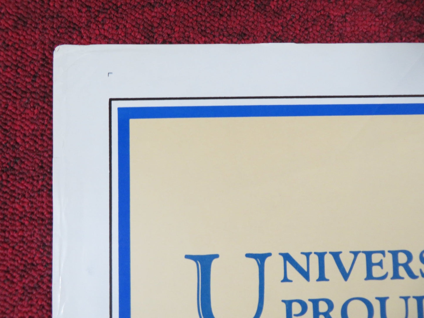 REAR WINDOW FOLDED US ONE SHEET POSTER HITCHCOCK GRACE KELLY R1983 Rendezvous Cinema Movie posters