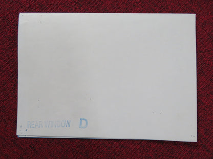 REAR WINDOW GERMAN A1 POSTER HITCHCOCK JAMES STEWART GRACE KELLY R1983 Rendezvous Cinema Movie posters