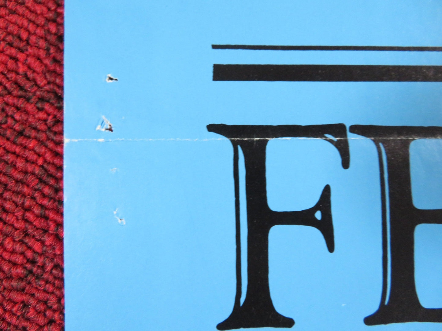 REAR WINDOW GERMAN A1 POSTER HITCHCOCK JAMES STEWART GRACE KELLY R1983 Rendezvous Cinema Movie posters