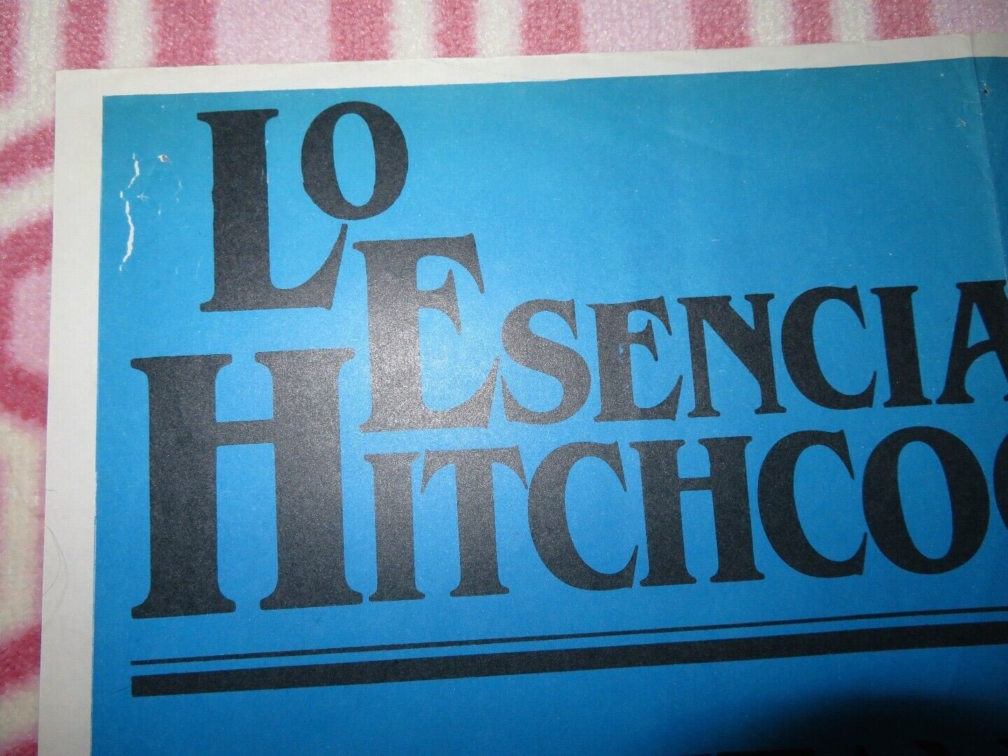 REAR WINDOW SPANISH (27"X 19.5") ROLLED POSTER HITCHCOCK 1954 Movie posters