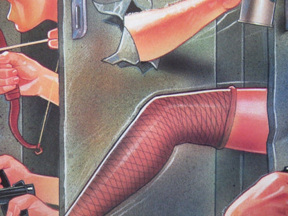 REBEL HIGH U.S ROLLED POSTER WAYNE FLEMMING RALPH MILLMAN 1988 Rendezvous Cinema Movie posters