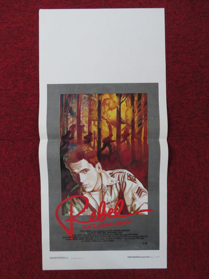 REBEL ITALIAN LOCANDINA POSTER MATT DILLON DEBBIE BYRNE 1985 Rendezvous Cinema Movie posters