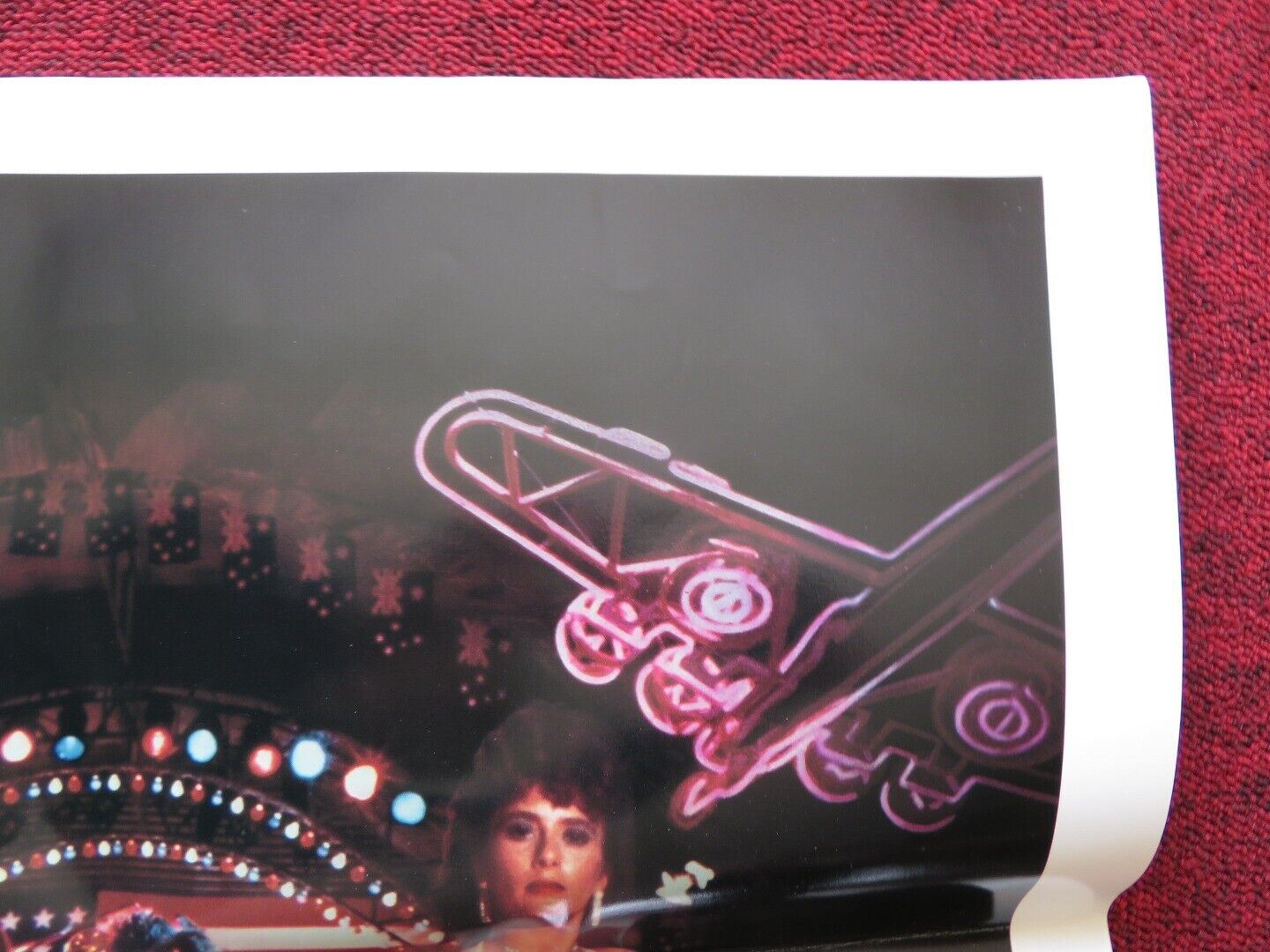 REBEL USA ONE SHEET FOLDED POSTER MATT DILON DEBRA BYRNE 1985 - Rendezvous Cinema