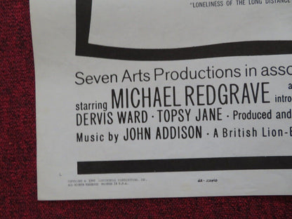 REBEL WITH A CAUSE/...FOLDED US ONE SHEET POSTER TOM COURTENAY 1962 Movie posters