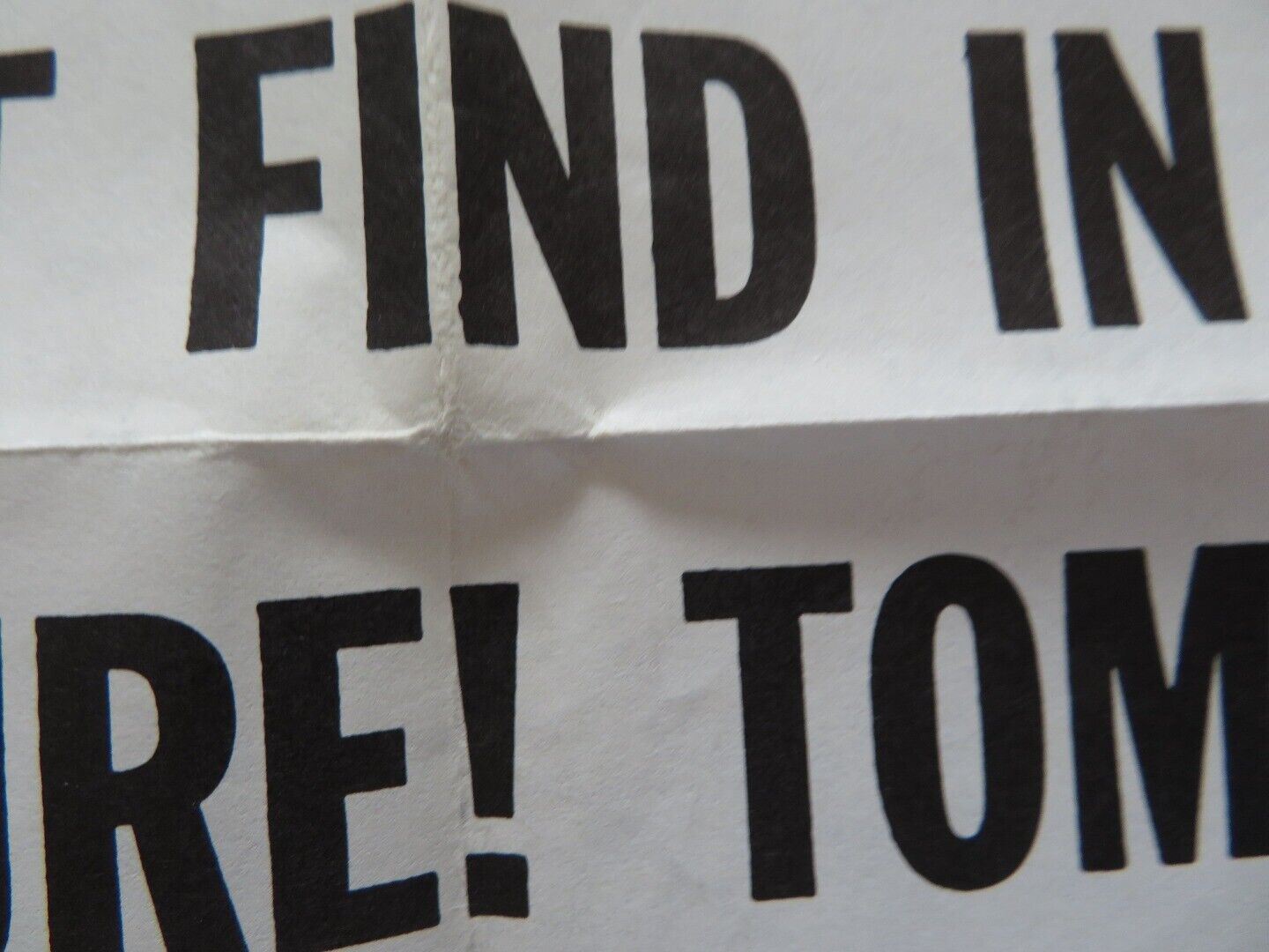 REBEL WITH A CAUSE/...FOLDED US ONE SHEET POSTER TOM COURTENAY 1962 Movie posters