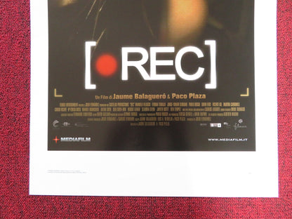 REC ITALIAN LOCANDINA POSTER MANUELA VELASCO FERRAN TERRAZA 2007 Rendezvous Cinema Movie posters