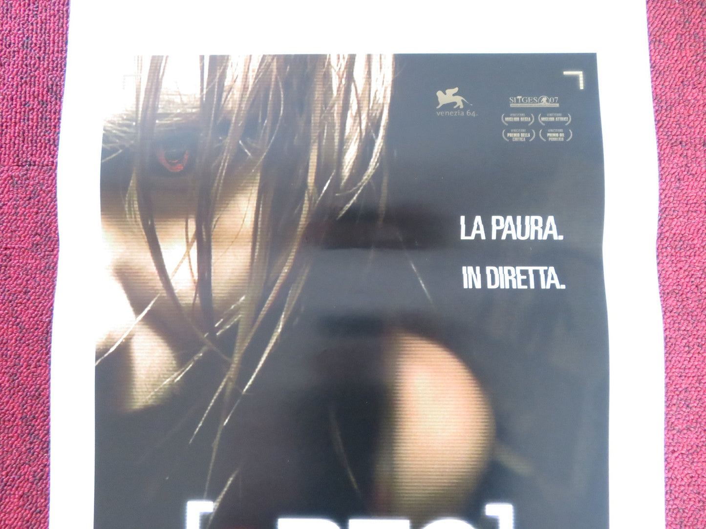 REC ITALIAN LOCANDINA POSTER MANUELA VELASCO FERRAN TERRAZA 2007 Rendezvous Cinema Movie posters