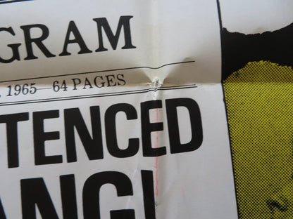 RECOMMENDATION FOR MERCY FOLDED US ONE SHEET POSTER ANDREW SKIDD ROBB JUDD 1975 Rendezvous Cinema Movie posters