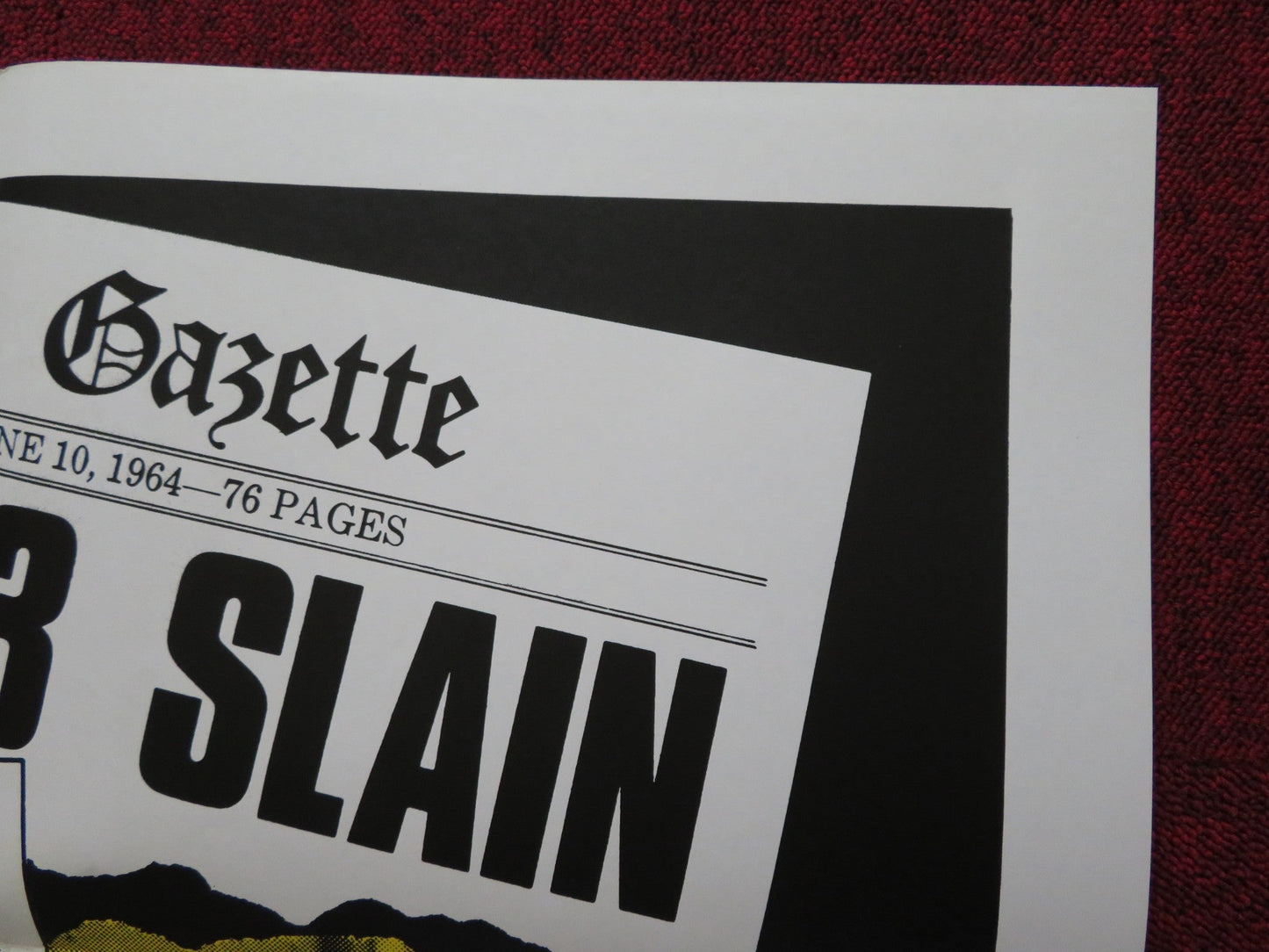 RECOMMENDATION FOR MERCY FOLDED US ONE SHEET POSTER ANDREW SKIDD ROBB JUDD 1975 Rendezvous Cinema Movie posters