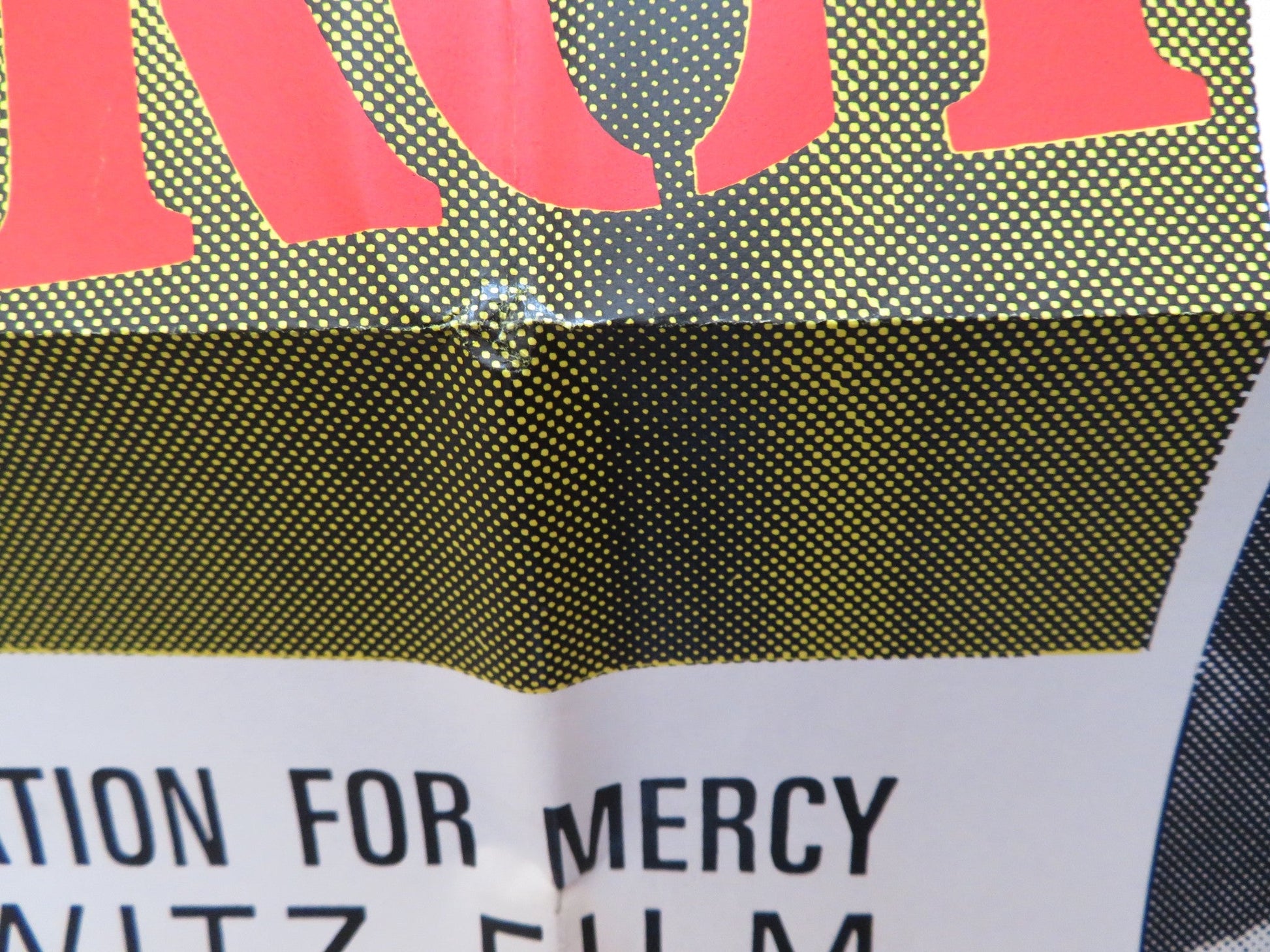 RECOMMENDATION FOR MERCY FOLDED US ONE SHEET POSTER ANDREW SKIDD ROBB JUDD 1975 Rendezvous Cinema Movie posters