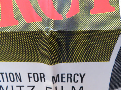 RECOMMENDATION FOR MERCY FOLDED US ONE SHEET POSTER ANDREW SKIDD ROBB JUDD 1975 Rendezvous Cinema Movie posters