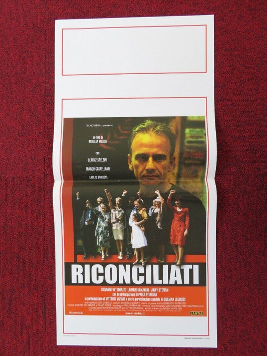 RECONCILED ITALIAN LOCANDINA (27.5"x13") POSTER BEATRIZ SPELZINI 2002 Movie posters