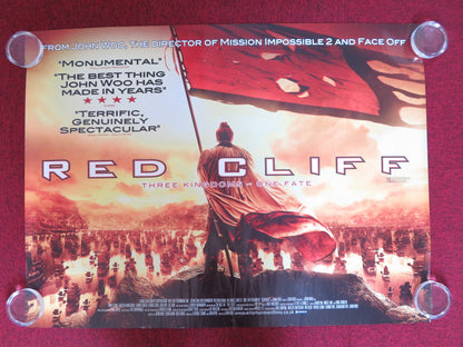 RED CLIFF UK QUAD (30"x 40") ROLLED POSTER TONY LEUNG CHIU - WAI 2008 Rendezvous Cinema Movie posters