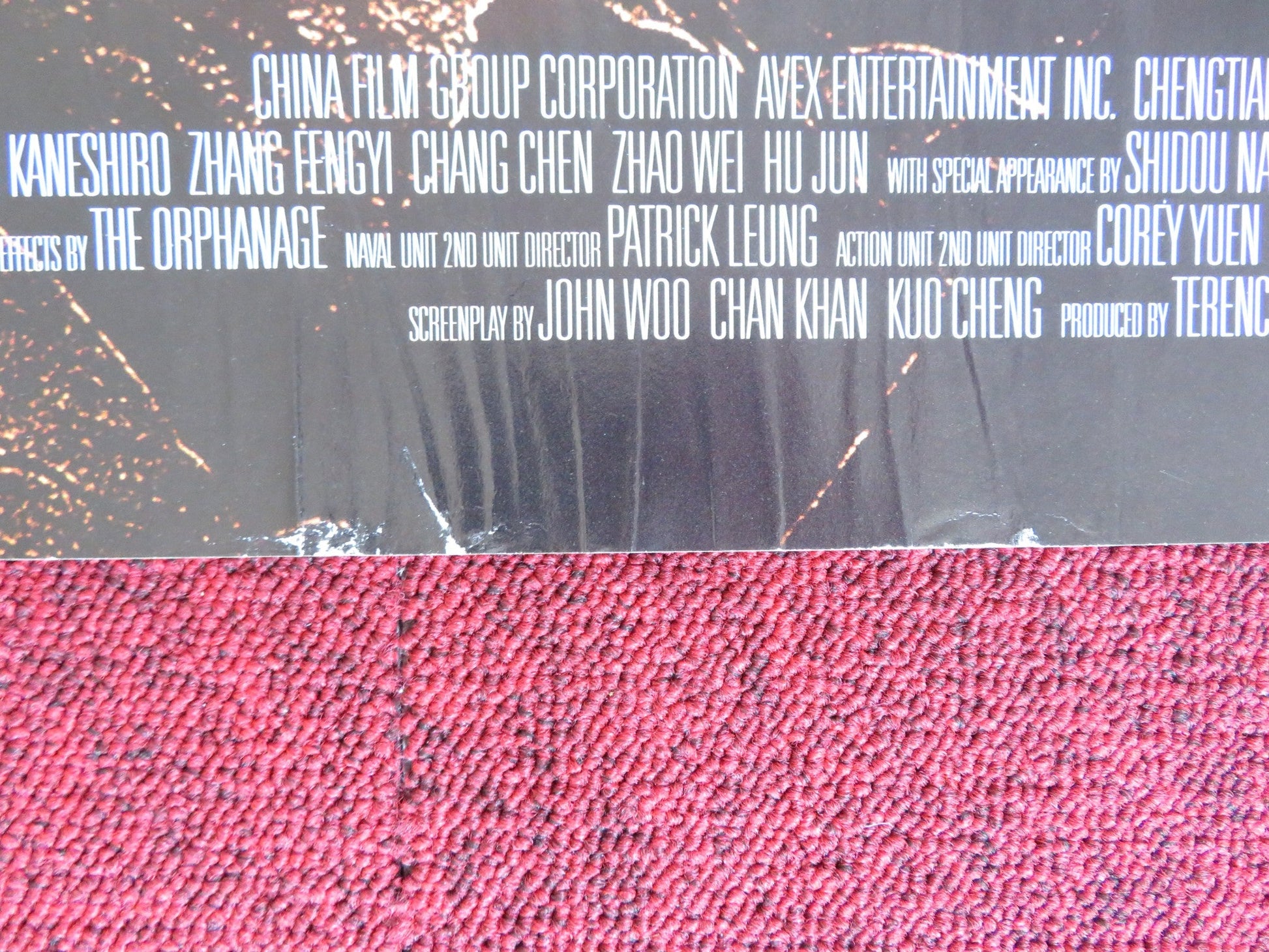 RED CLIFF UK QUAD (30"x 40") ROLLED POSTER TONY LEUNG CHIU - WAI 2008 Rendezvous Cinema Movie posters