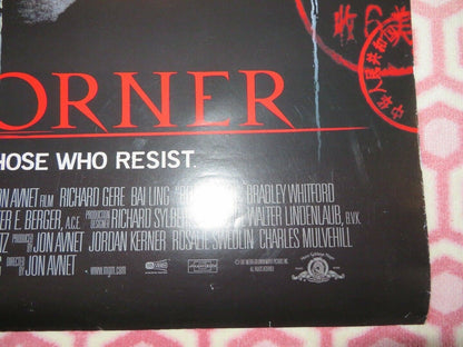 RED CORNER US ONE SHEET ROLLED POSTER RICHARD GERE 1997 Movie posters