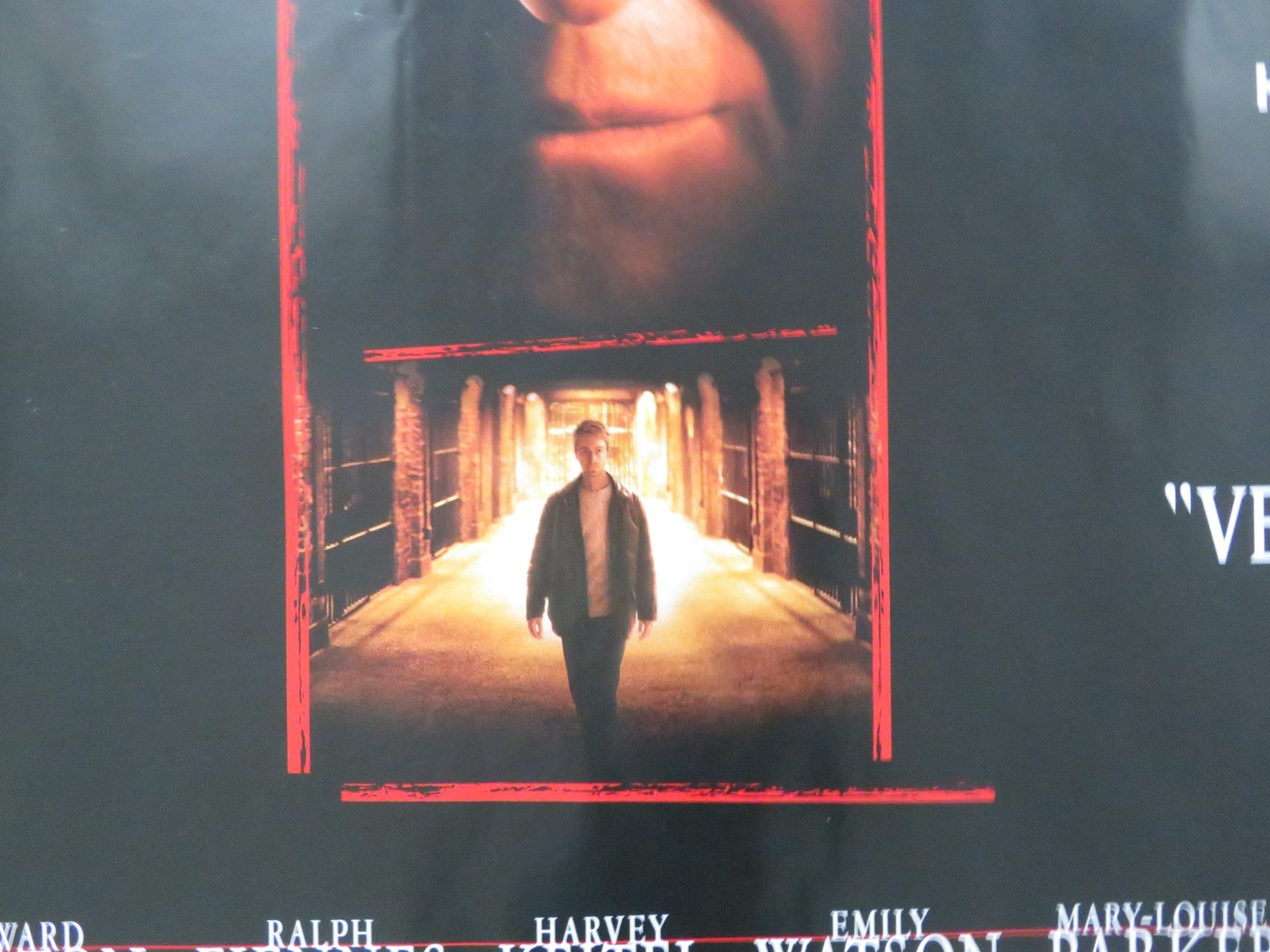 RED DRAGON - B UK QUAD ROLLED POSTER ANTHONY HOPKINS EDWARD NORTON 2002 Rendezvous Cinema Movie posters