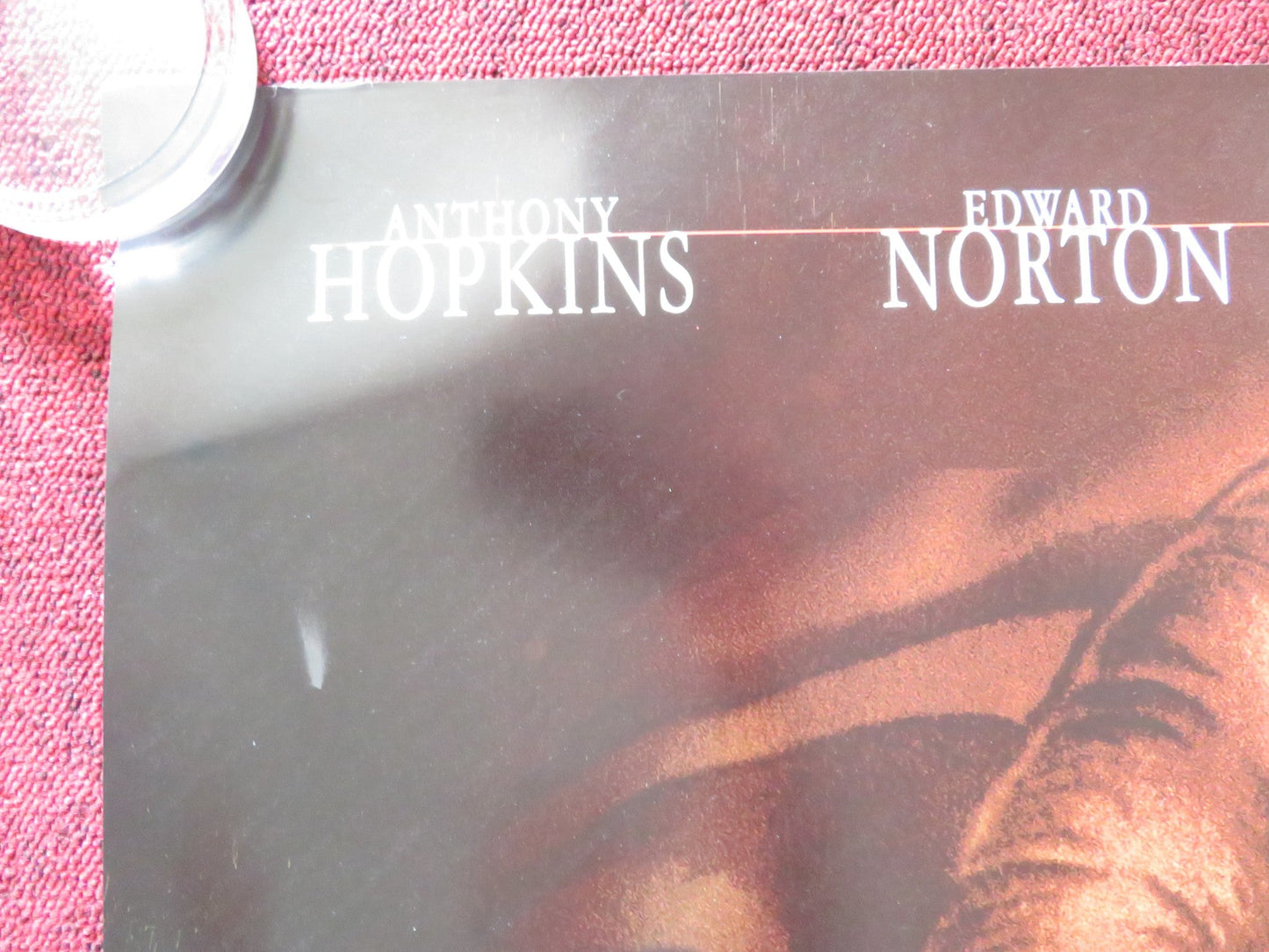 RED DRAGON UK QUAD (30"x 40") ROLLED POSTER ANTHONY HOPKINS EDWARD NORTON 2002 Rendezvous Cinema Movie posters