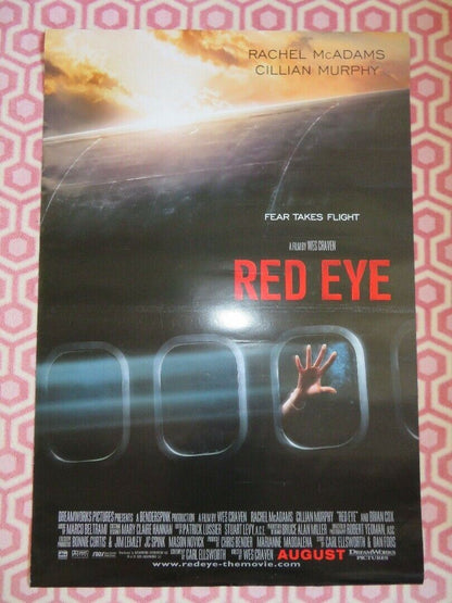 RED EYE ONE SHEET ROLLED POSTER WES CRAVEN CILLIAN MURPHY 2005 Movie posters