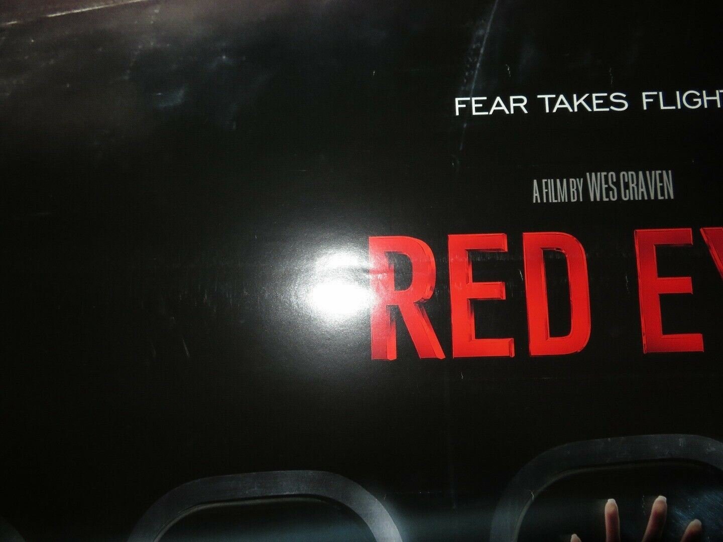 RED EYE ONE SHEET ROLLED POSTER WES CRAVEN CILLIAN MURPHY 2005 Movie posters