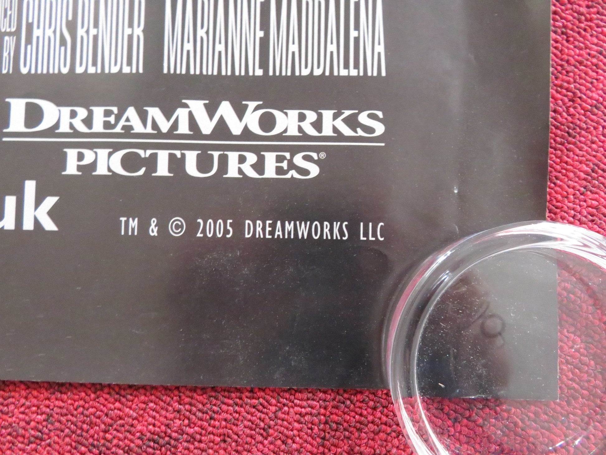 RED EYE UK QUAD (30"x 40") ROLLED POSTER CILLIAN MURPHY RACHEL MCADAMS 2005 Rendezvous Cinema Movie posters