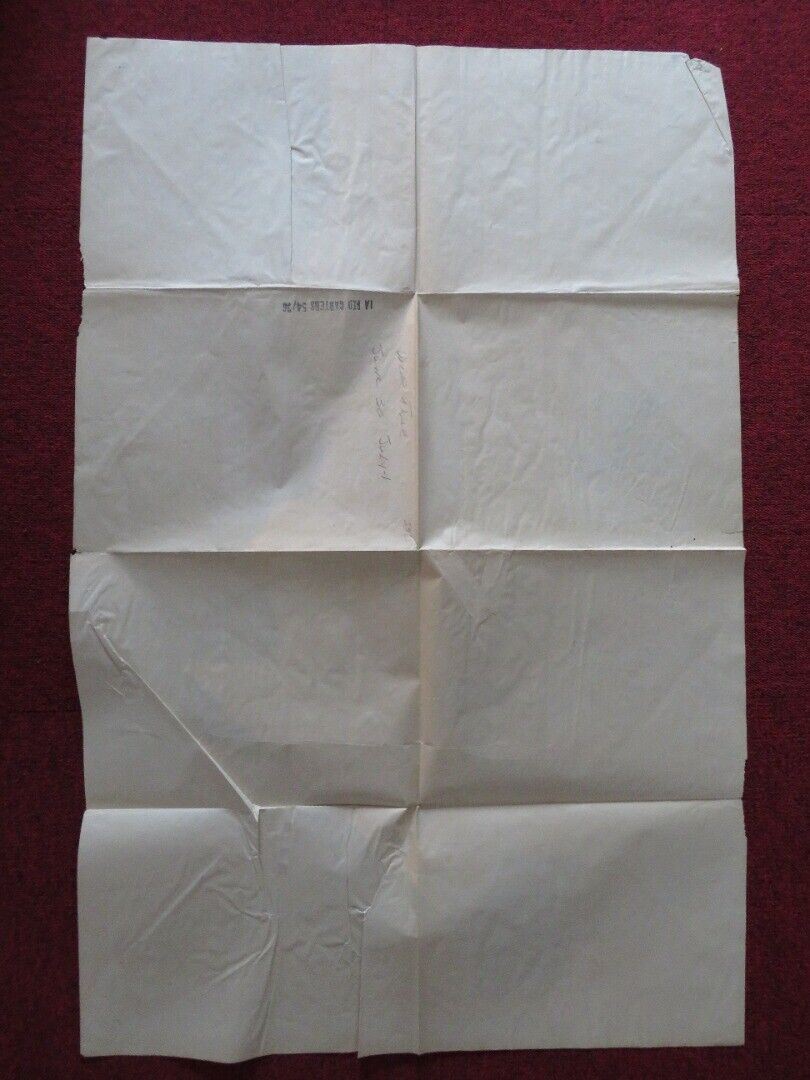 RED GARTERS FOLDED US ONE SHEET POSTER ROSEMARY CLOONEY JACK CARSON 1954 Movie posters