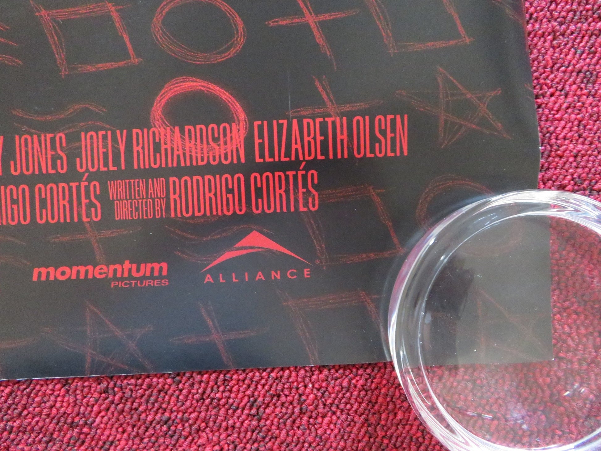 RED LIGHTS UK QUAD (30"x 40") ROLLED POSTER CILLIAN MURPHY SIGOURNEY WEAVER 2012 Rendezvous Cinema Movie posters