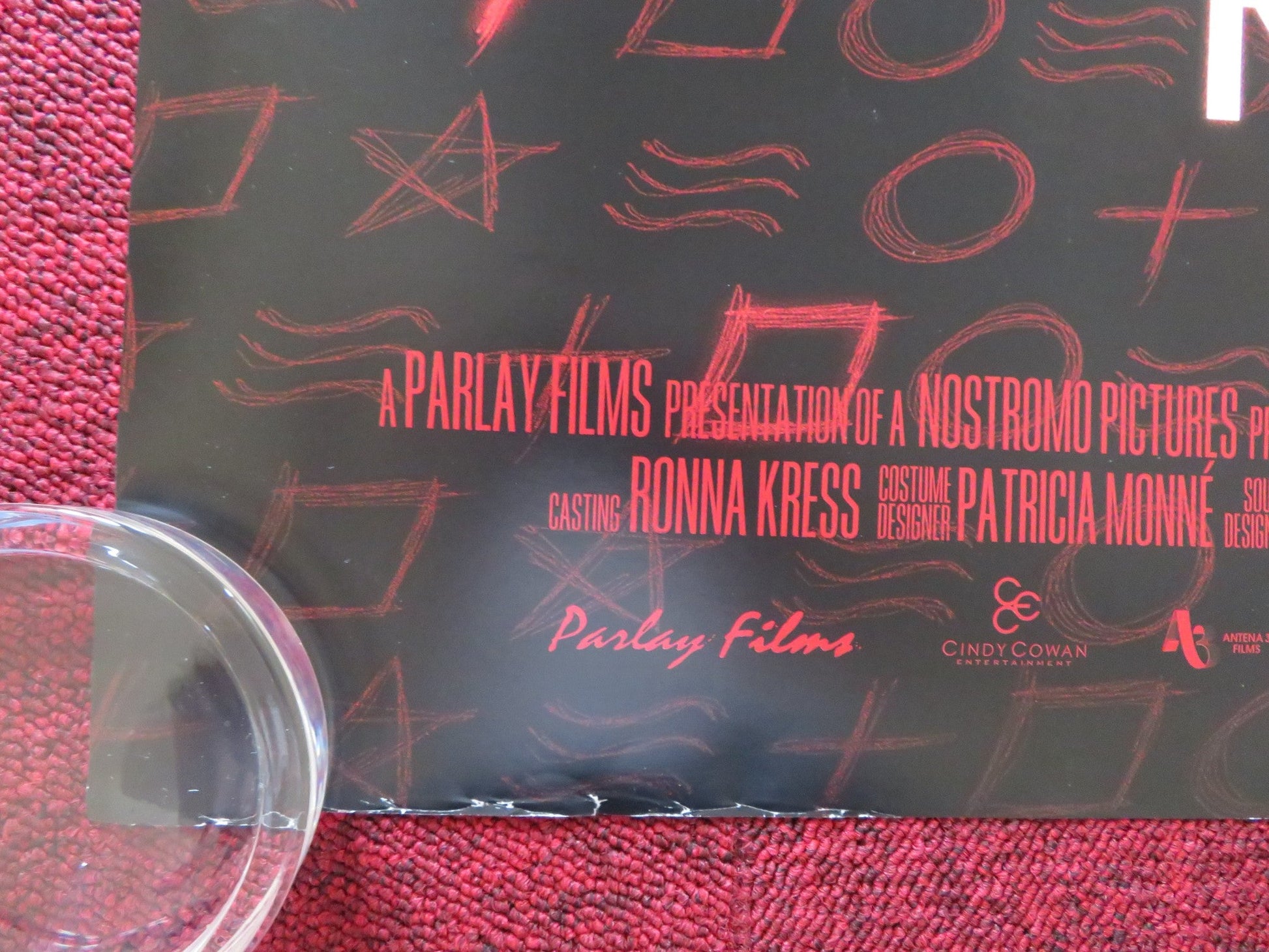 RED LIGHTS UK QUAD (30"x 40") ROLLED POSTER CILLIAN MURPHY SIGOURNEY WEAVER 2012 Rendezvous Cinema Movie posters