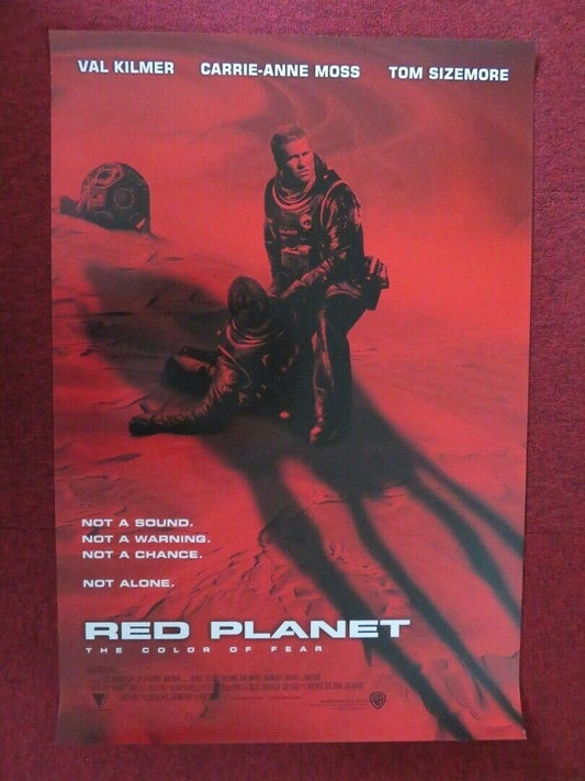 RED PLANET US ONE SHEET ROLLED POSTER VAL KILMER CARRIE ANN MOSS 2000 Movie posters