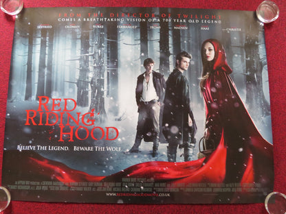 RED RIDING HOOD UK QUAD (30"x 40") ROLLED POSTER AMANDA SEYFRIED G. OLDMAN 2011 Rendezvous Cinema Movie posters