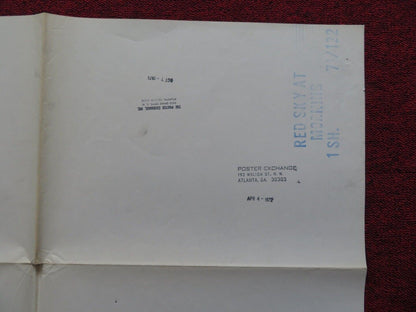 RED SKY AT MORNING US ONE SHEET POSTER RICHARD THOMAS CATHERINE BURNS 1971 Movie posters