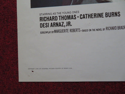 RED SKY AT MORNING US ONE SHEET POSTER RICHARD THOMAS CATHERINE BURNS 1971 Movie posters