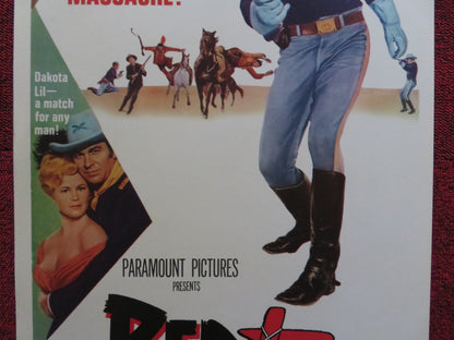 RED TOMAHAWK US INSERT (14"x 36") POSTER HOWARD KEEL JOAN CAULFIELD 1966 Rendezvous Cinema Movie posters