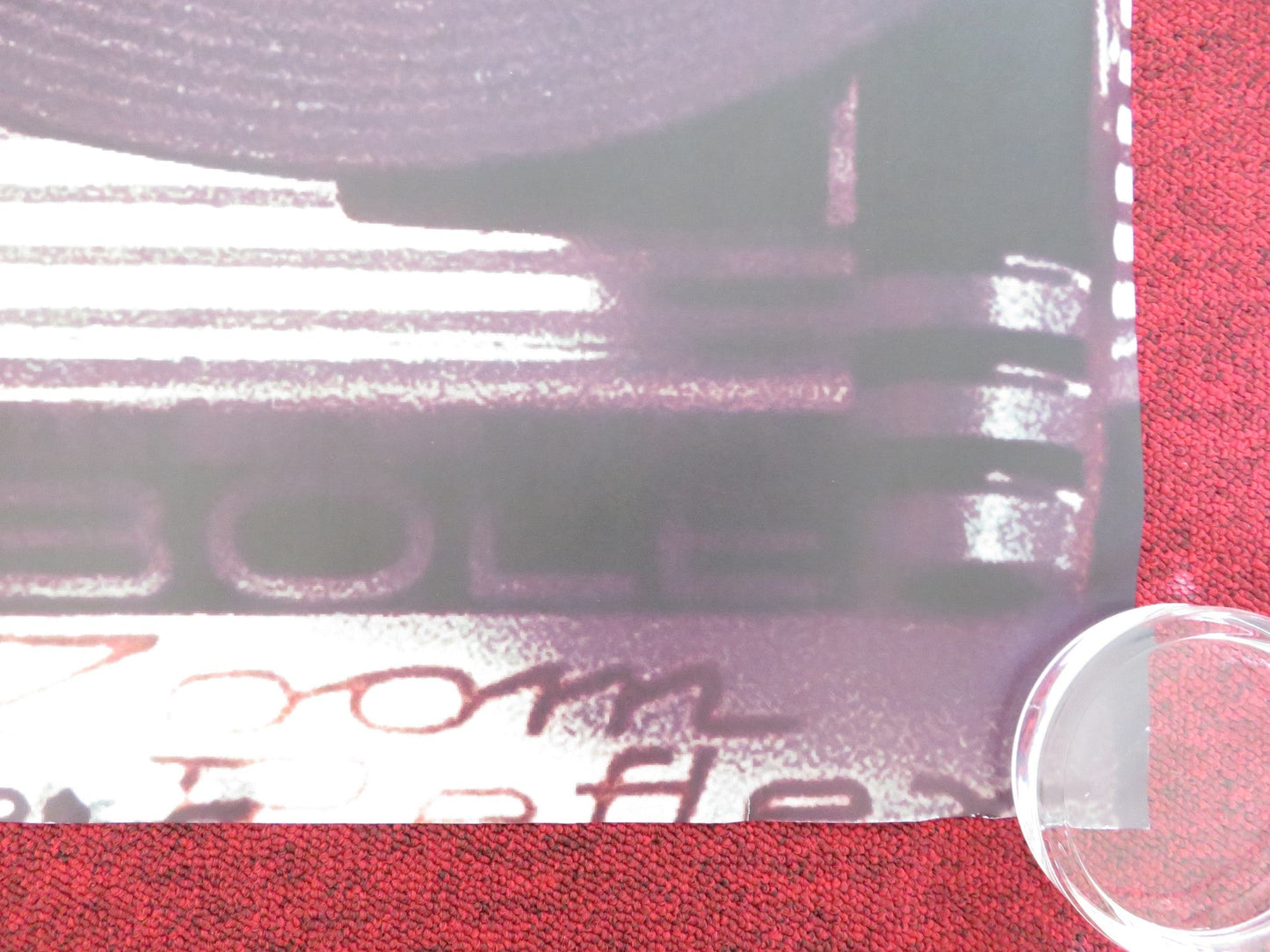 REDOUBTABLE UK QUAD (30"x 40") ROLLED POSTER LOUIS GARREL STACY MARTIN 2017 Rendezvous Cinema Movie posters