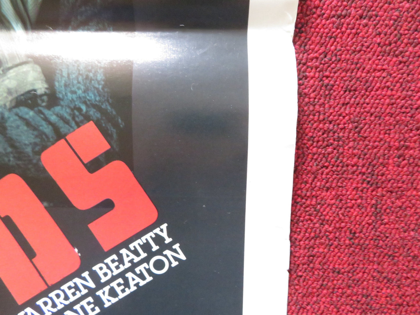 REDS ITALIAN LOCANDINA POSTER WARREN BEATTY DIANE KEATON 1982 Rendezvous Cinema Movie posters