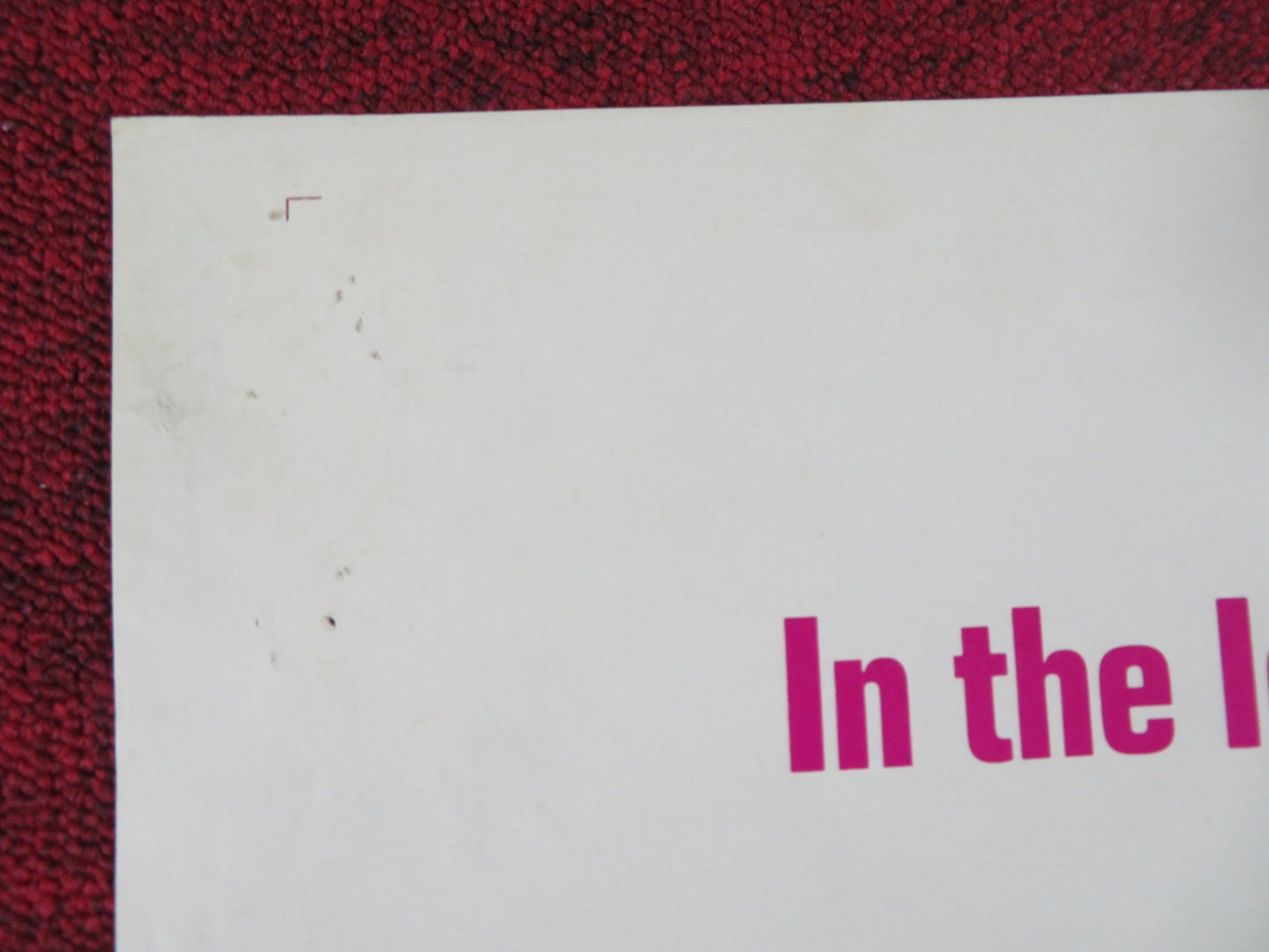 REFLECTIONS IN A GOLDEN EYE FOLDED US ONE SHEET POSTER ELIZABETH TAYLOR 1967 Rendezvous Cinema Movie posters