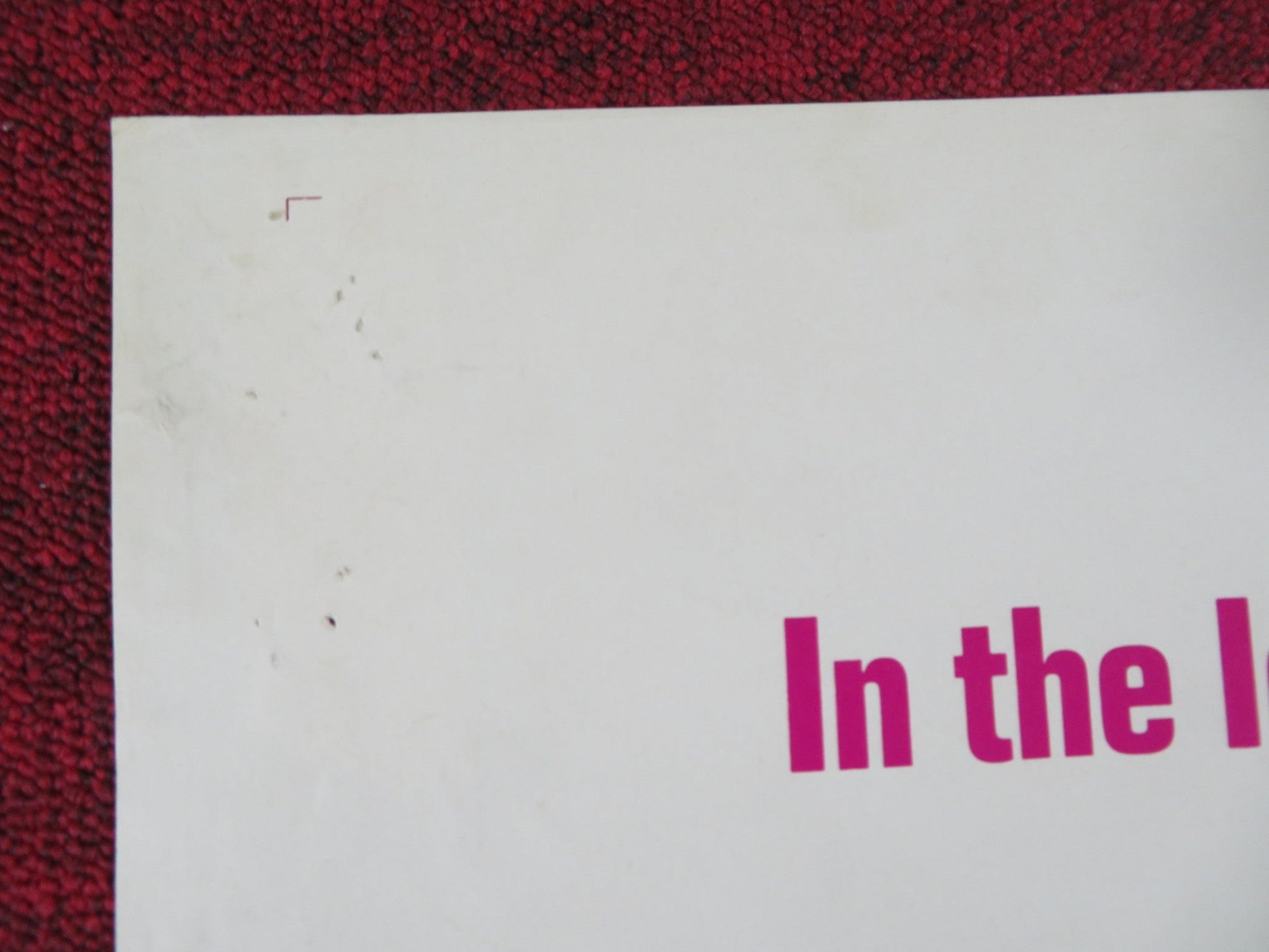 REFLECTIONS IN A GOLDEN EYE FOLDED US ONE SHEET POSTER ELIZABETH TAYLOR 1967 Rendezvous Cinema Movie posters