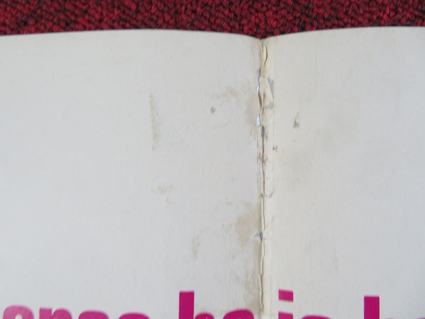 REFLECTIONS IN A GOLDEN EYE FOLDED US ONE SHEET POSTER ELIZABETH TAYLOR 1967 Rendezvous Cinema Movie posters