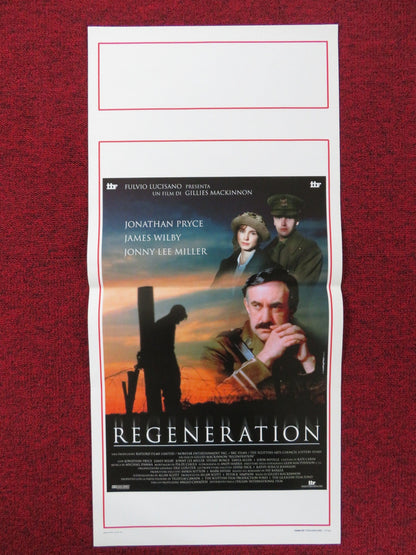 REGENERATION ITALIAN LOCANDINA POSTER JONATHAN PRYCE JONNY LEE MILLER 1997 Rendezvous Cinema Movie posters