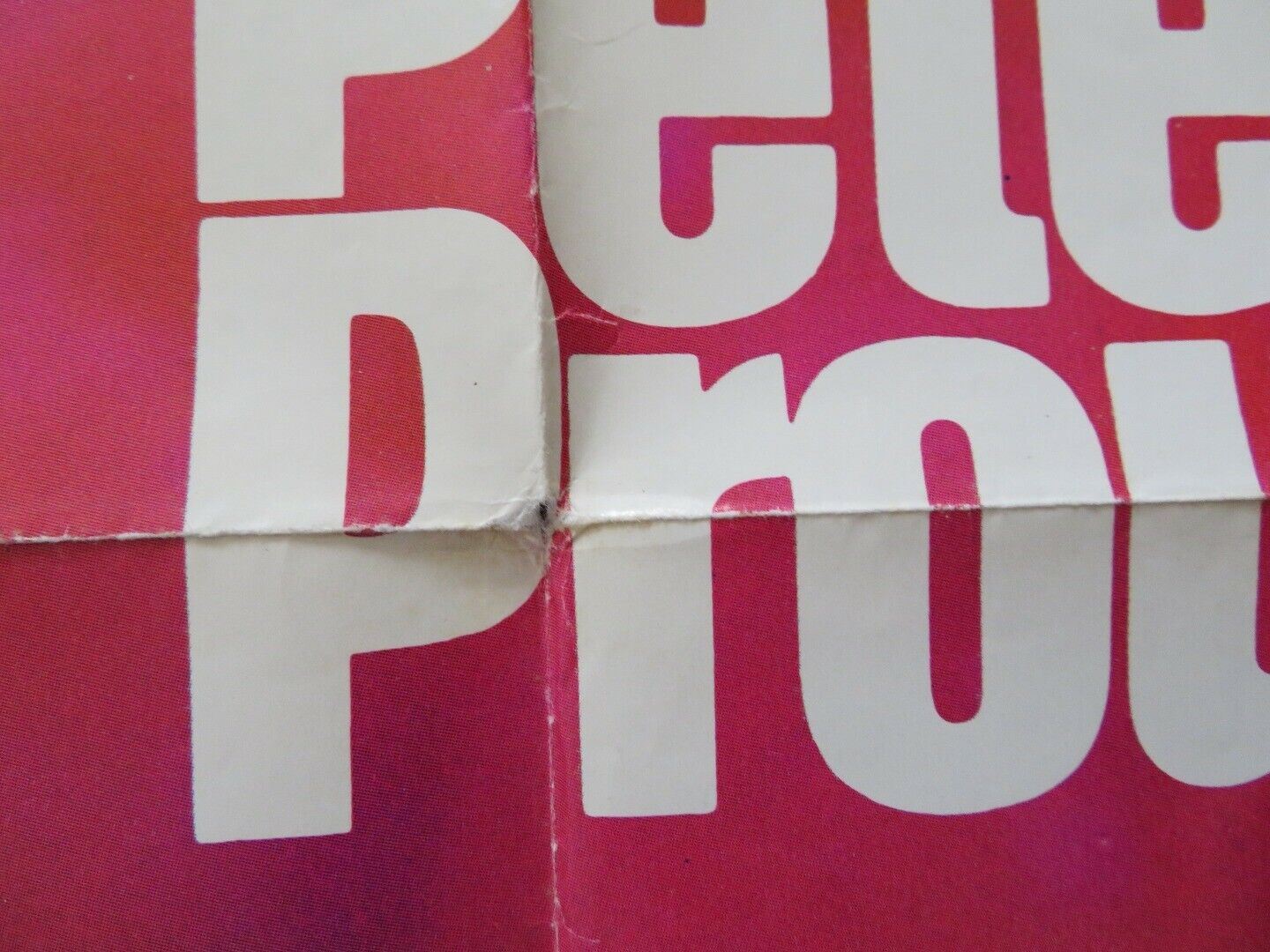 REINCARNATION OF PETER PROUD FOLDED US ONE SHEET POSTER MICHAEL SARRAZIN 1975 - Rendezvous Cinema